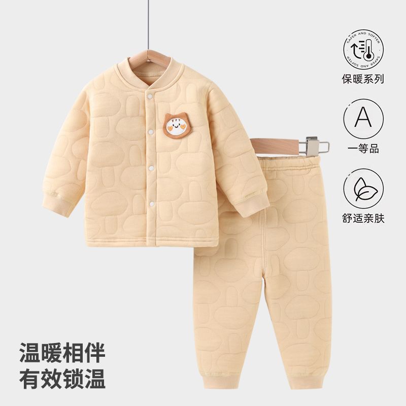 婴幼儿秋冬款空气棉保暖衣