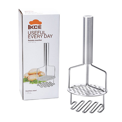 Double-layer Stainless Steel Masher Mashed Potatoes Fruits