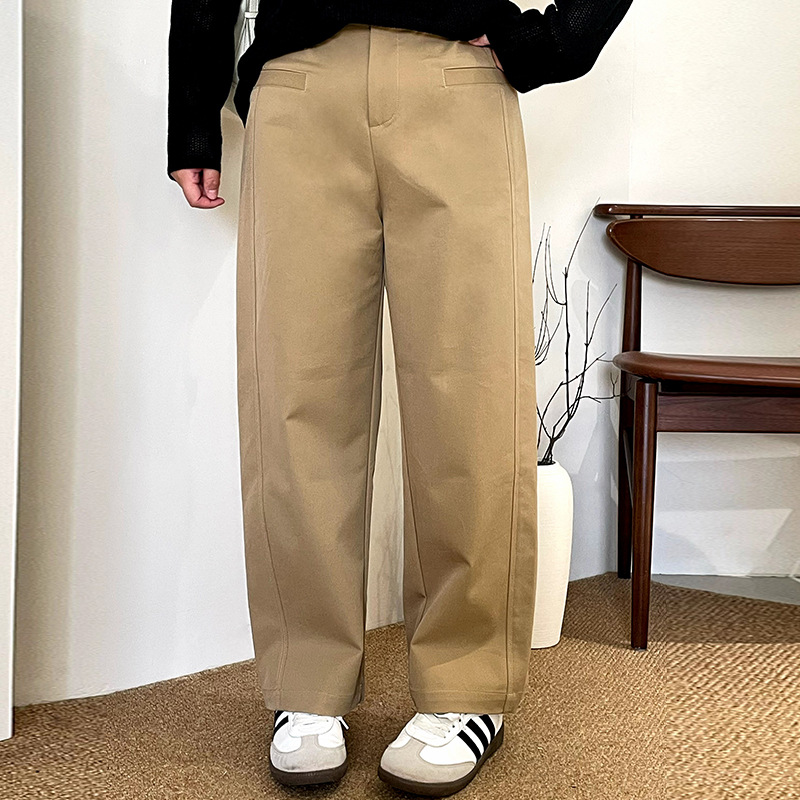 大码女装直筒裤女阔腿休闲裤2025秋款胖mm宽松百搭裤子NK1310乃粒