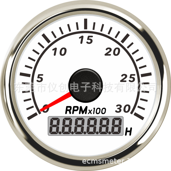 网销ECPC系列 52MM指针转速表3000RPM 1-300内速比可调