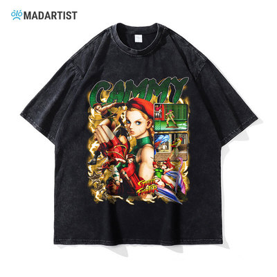 街头霸王T恤街霸6印花短袖