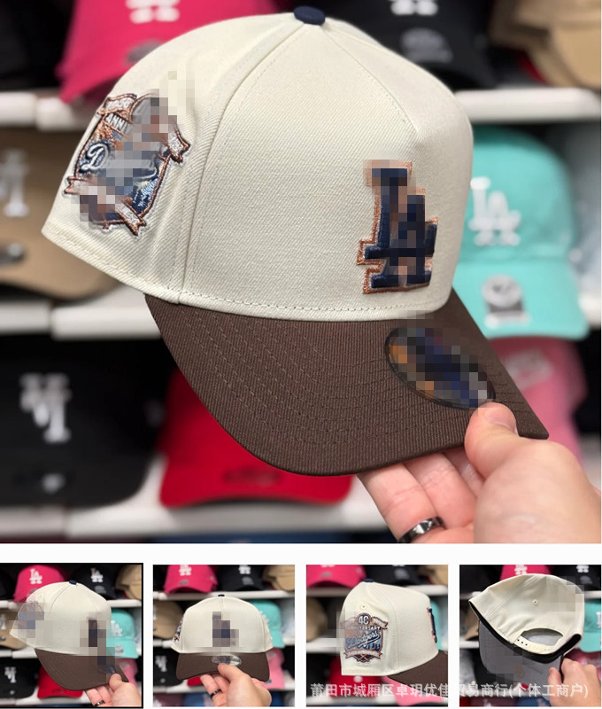 Cross-Border 2026 New Model Baseball Cap Dodgers Sun Hat N-Y Unisex Embroidered Hat with Adjustable Curved Brim A-200 foto 2