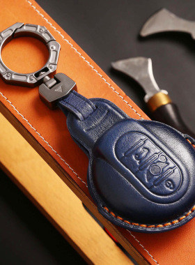 适用马mini钥匙套迷你countryman壳cooper扣f54 f56 F60真皮包女