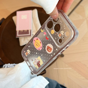 软萌猫咪饼干iphone17韩系卡通