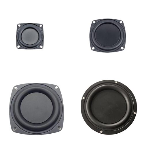 新品2寸3寸4寸6.5寸8寸方形圆形振膜 低音辐射器 喇叭低音振动膜