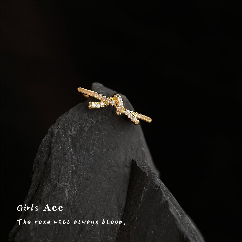 极简主义交叉绳结戒指日常通勤简约百搭指环轻奢锆石食订结婚指戒,饰品/流行首饰/时尚饰品新,戒指/指环,淘宝优惠券,粉丝福利购,淘宝优惠卷