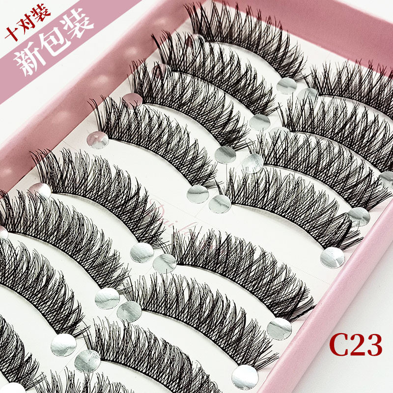 黛妃妍浓密长交叉假睫毛图片