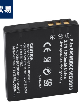 S008E电池 适用松下FX33 FX55 FX36 FX520相机电池BCE10