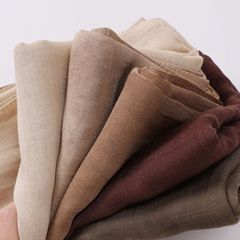 women scarf 纯色热销马来印尼人棉头巾 色宽边薄款莫尔透气围巾