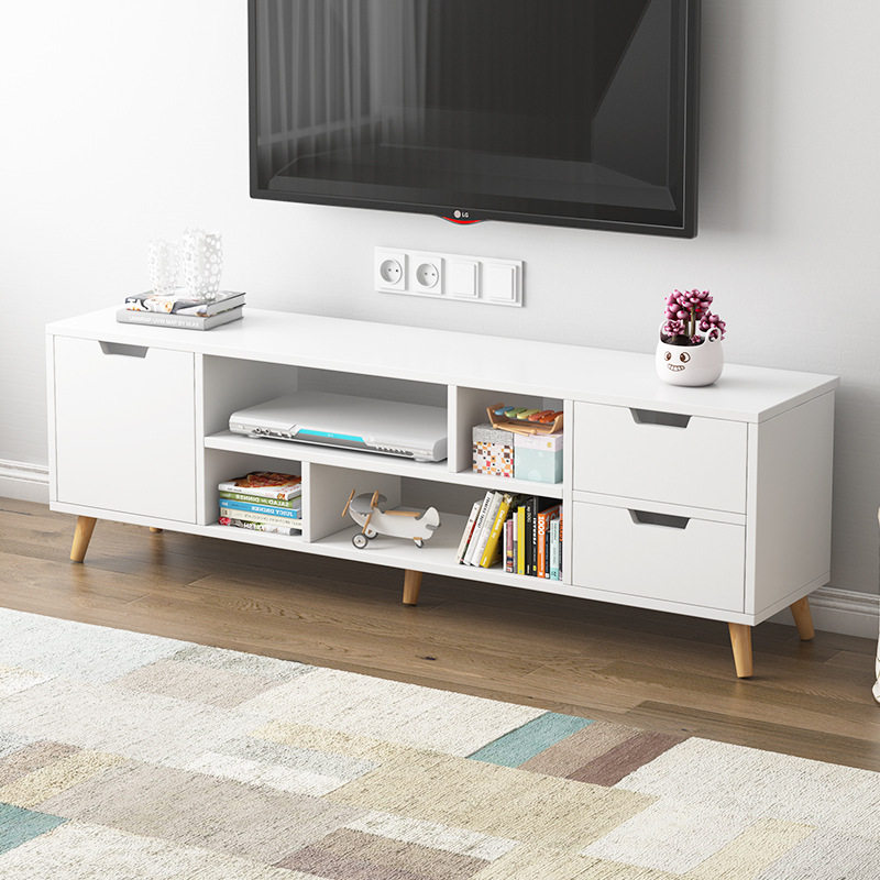 北欧电视柜简约现茶几组合家用客厅小户型实木腿简易电视机柜子,住宅家具,电视柜,淘宝优惠券,粉丝福利购,淘宝优惠卷