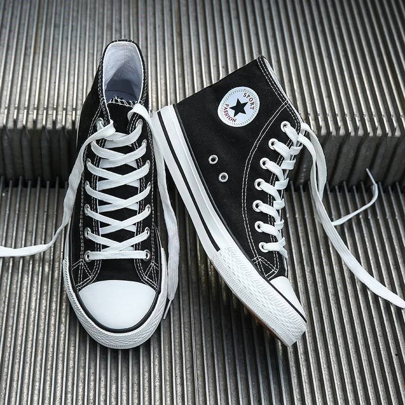 women's canvas shoes sneakers Men's casual boot 女高腰帆布鞋