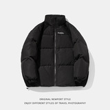 棉服秋冬款插肩袖设计防风保暖潮牌刺绣外套L5122-P100控158，男装棉衣，电商A362