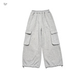 女童工装裤加绒2025年秋冬新款大口袋直筒卫裤中大童休闲直筒长裤，童装裤子，祺儿童装