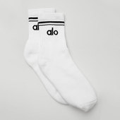 长绒棉袜中筒黑白四季 运动休闲柔软舒适瑜伽袜