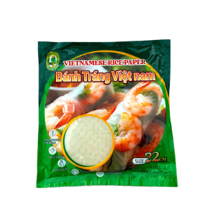 越南进口越湄娘春卷皮 340克装透明薄饼米纸春卷皮 米制食材卷皮