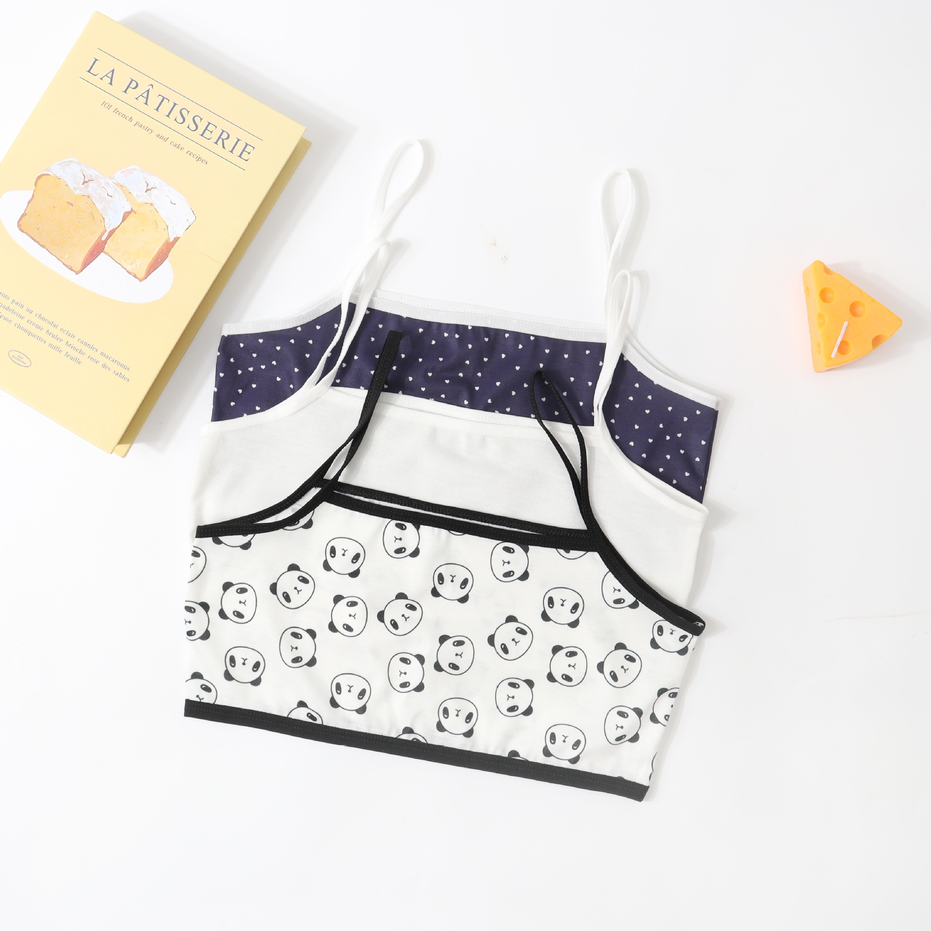 发育期小吊带背心学生抹胸女童发育期内衣少女儿童小学生抹胸背心