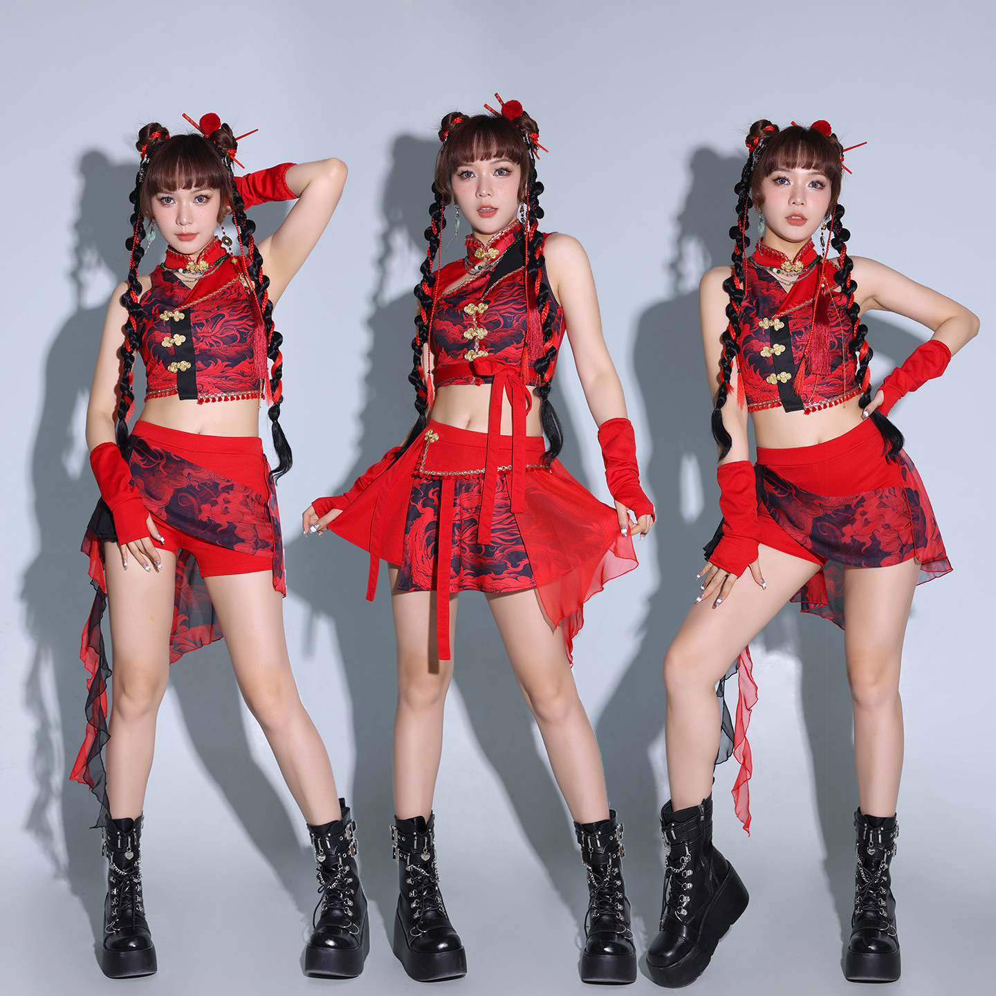 女团演出服爵士舞服装