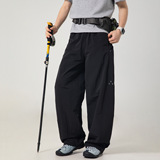 春季廓形宽松工装伞兵裤侧边口袋机能运动长裤OK2497-P45控78，男装工装外套，电商A362