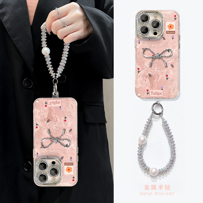 冰川纹少女iphone16promax手机壳