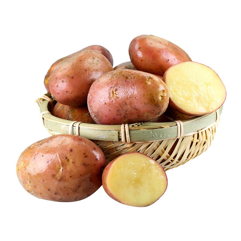 土豆云南红皮土豆新鲜马铃薯山洋芋红皮黄心小土豆新鲜蔬菜当季