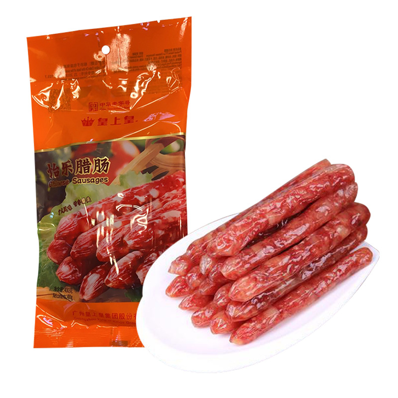 皇上皇怡乐腊肠400g广式腊肠广东广州特产美味肠五五肥瘦年货