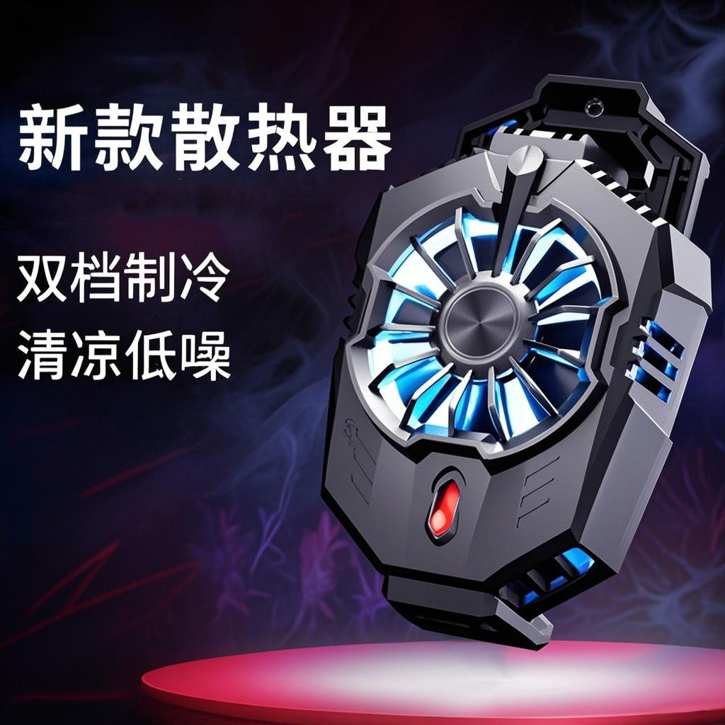 手机散热器黑鲨半导体降温制冷便携式直充磁吸散热背夹半导体制冷