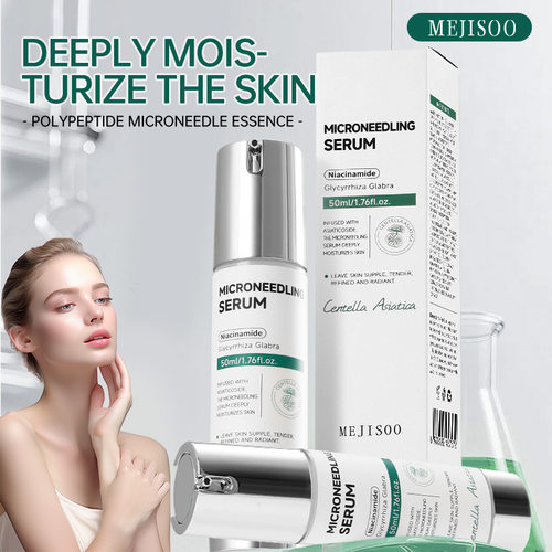 跨境亚马逊MICRONEEDLING SERUM滋润保湿微针精华液50ml厂家直销