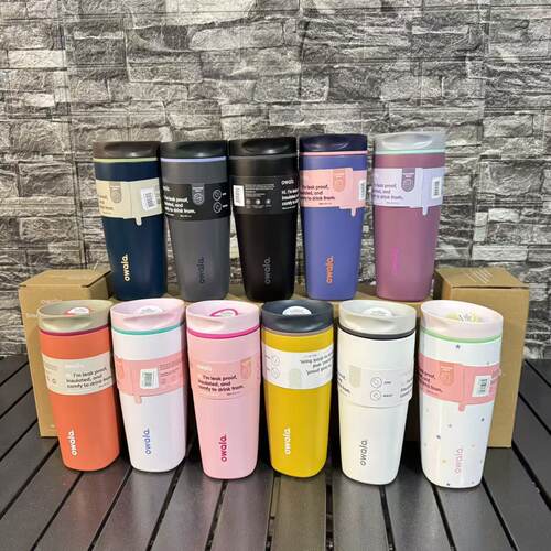 跨境Owala同款304不锈钢保温杯家用爆款高颜值咖啡杯便携车载随行
