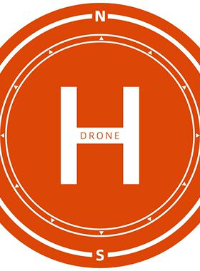 无人机停机坪40CM/60CM无人机坐标垫停机坪可折叠起落垫 玩具配件