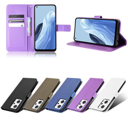 适用OPPO Reno 9A手机壳Reno7A时尚翻盖插卡保护皮套全包防摔挂绳