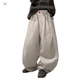 童2025年冬季新款贴标弯刀裤孩冬季户外加绒加厚保暖灯笼裤潮，童装裤子，祺儿童装