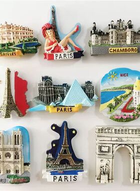 国外冰箱贴美国法英德泰国加拿大澳大利亚西班牙意大利世界各地