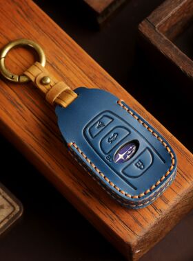 专用斯巴鲁xv钥匙套森林人傲虎BRZ力狮汽车遥控套包壳扣女高档