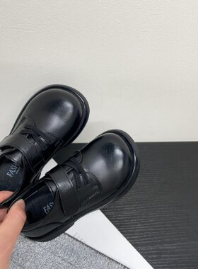 超纤皮鞋儿童经典百搭舒适英伦秋