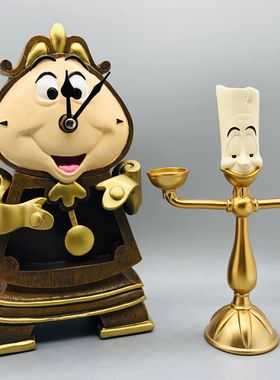 美女与野兽茶壶太太小茶杯茶煲太太马克杯葛士华台钟卢米埃烛台灯