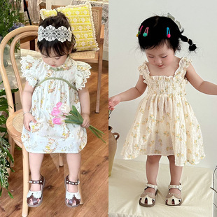 麦布熊女鞋婴儿童学步鞋小皮鞋小童公主鞋包头鞋夏款女童凉鞋