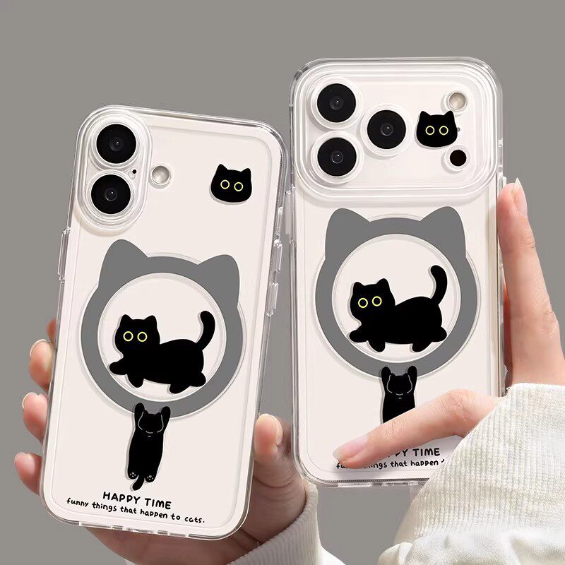 创意iphone17promax磁吸壳带支架