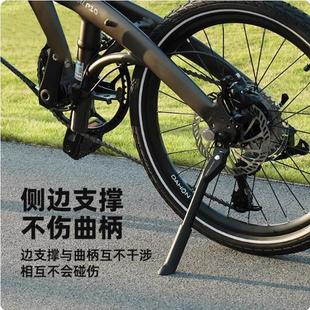 大行折叠车后脚撑P8支撑S20边支架16 20寸风行后支停车架p10p18