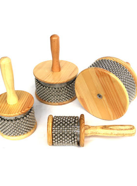 奥尔夫 早教音乐教具儿童打击乐器中小号卡巴萨专业乐器卡巴撒