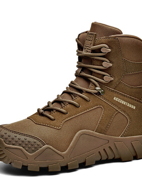 男防滑耐磨战术训练靴  outdoor training boots Climbing shoes