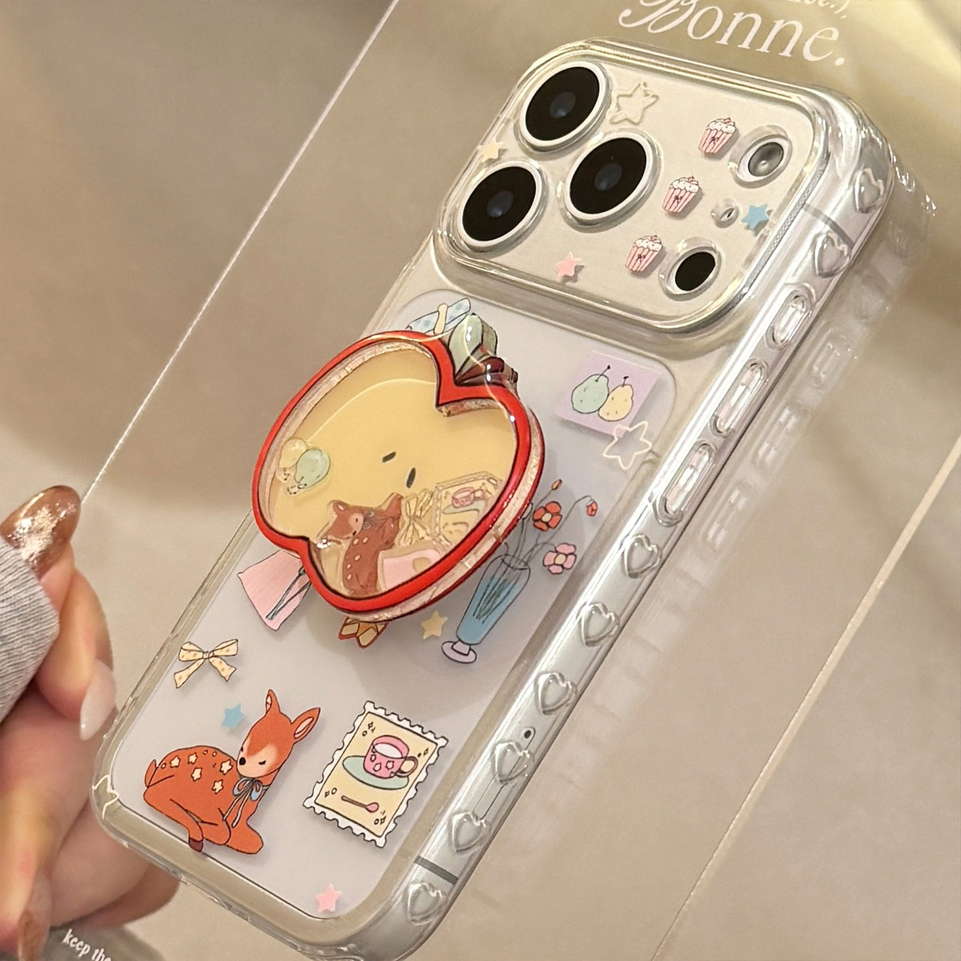 背贴款摇摇乐支架iphone17手机壳图片