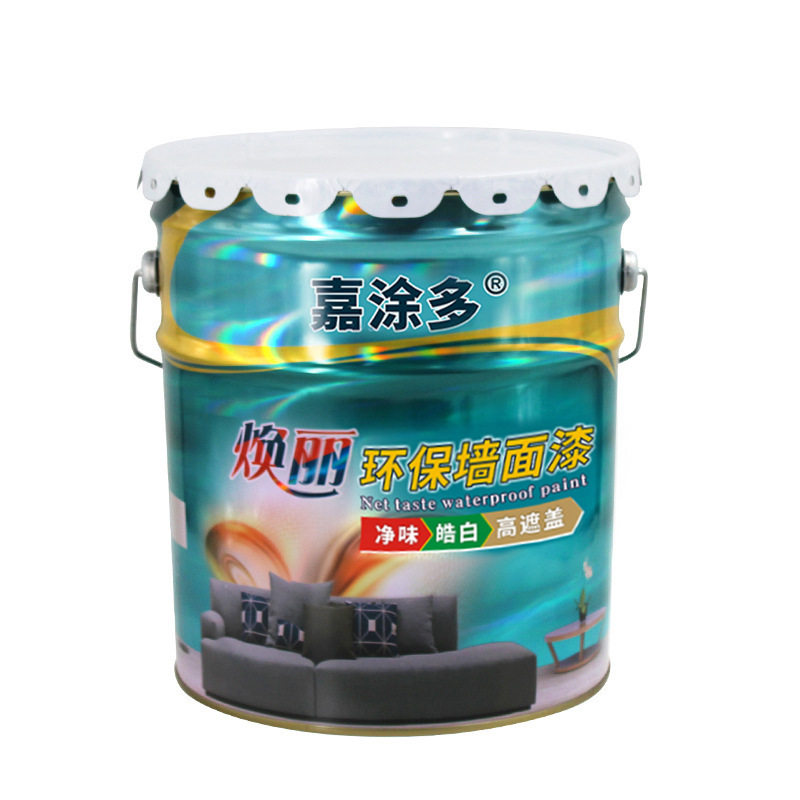 内墙净味防水油漆耐擦洗室内家居卧室厂房墙面装饰桶装水乳型漆i.