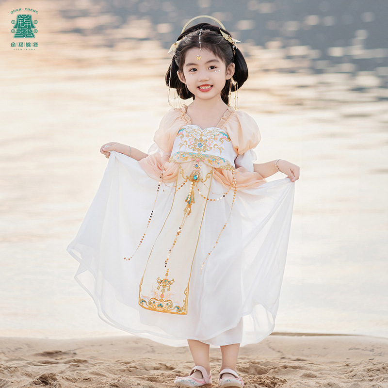 2025汉服全程锦绣夏汉服连衣裙