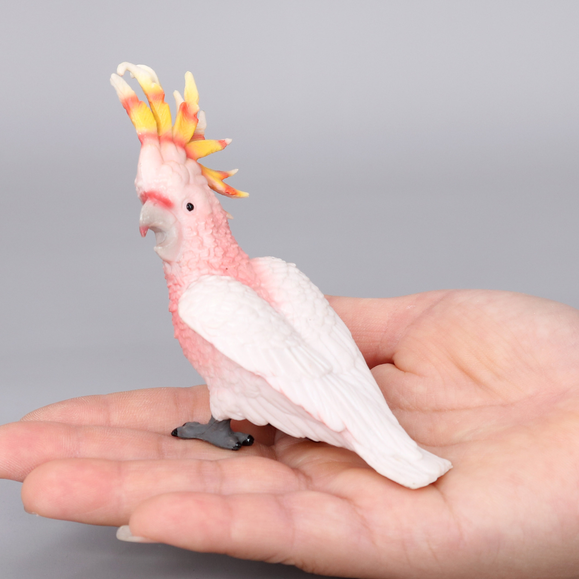 9cm凤头鹦鹉模型仿真飞鸟动物