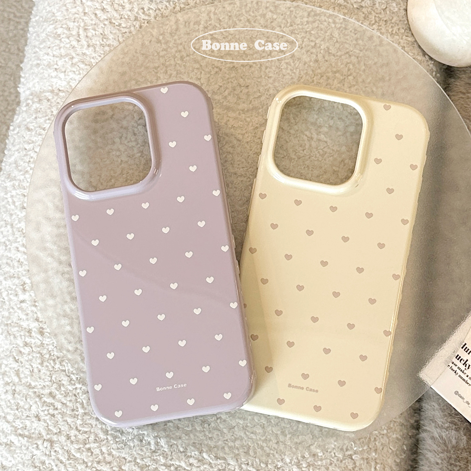 简约小爱心硅胶软苹果iPhone少女