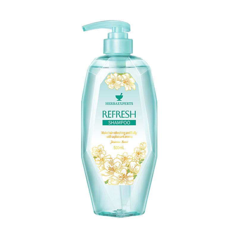 HERBAEXPERTS莱清菲清爽控油去屑花香护养洗发水500mL日本进口