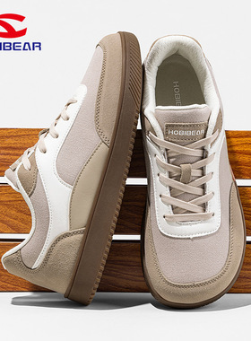 HOBIBEAR春秋鞋宽头鞋足部简约鞋宽度舒适运动鞋女士日常德训鞋