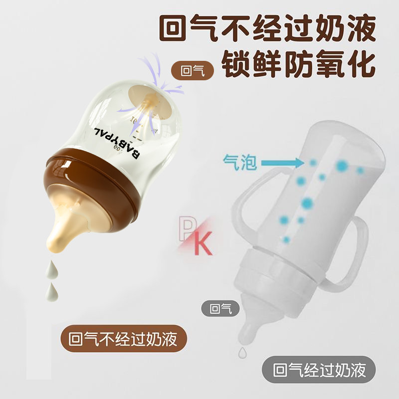 奶瓶高硼硅BABYPAL80-160毫升