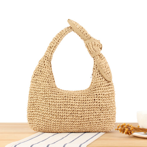 New woven bag, beach vacation beach photoshoot daily casual