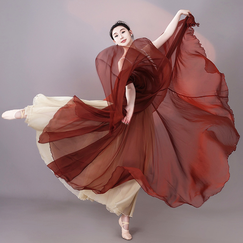 900度古典云娇玫瑰大摆裙